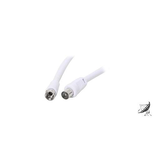 S-link SLX-841 1.8m TV 9.5M To RG6 F/M Anten Kablosu...Sağlam ve Esnek Yapılı 1.8 Mt. Rg6 Anten Kablosu