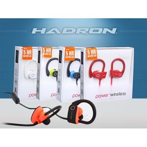 Hadron HD1234 Power 3 Wireless Kablosuz Mikrofonlu Kulaklık Bir Şarjla 5 Saate Kadar Pil Ömrü