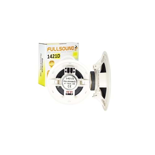 Fullsound 1421D 6W 5 13cm Trafosuz Tavan Alçıpan Hoparlörü