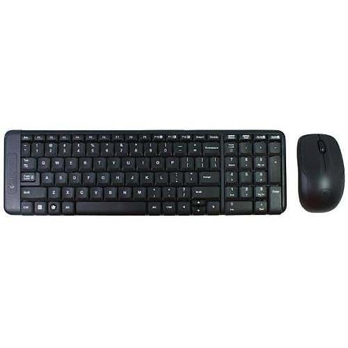 Logitech MK220 KABLOSUZ SET MM Q TR USB SİYAH