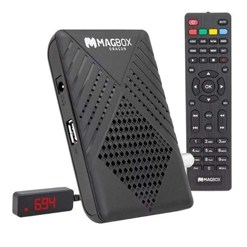 Magbox Dragon 4*1 HDMI SUPERPLUS TKGS'li Youtube Usb Mini Full HD Uydu Alıcısı
