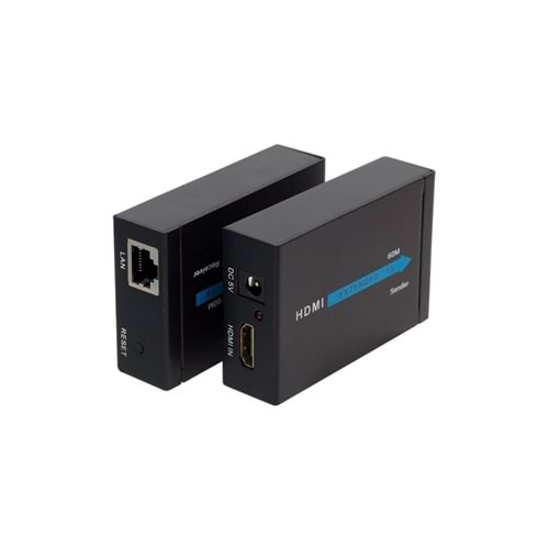 POWERMASTER PM-18232 HDMI TO CAT5/CAT6 60 METRE UZATICI EXTENDER