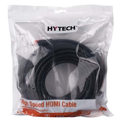 Hytech HY-HDM15 Hdmi to Hdmi 15m Altın Uçlu Hdmi Kablo