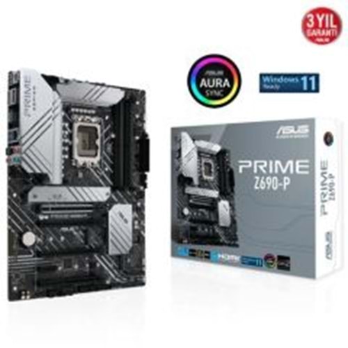 Asus PRIME Z690-P DDR4 S+V+GL 1700p Anakart