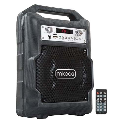 Mikado Md-bt20s 20w Siyah Usb+sd+fm Destekli Ledli Ses Sistemi