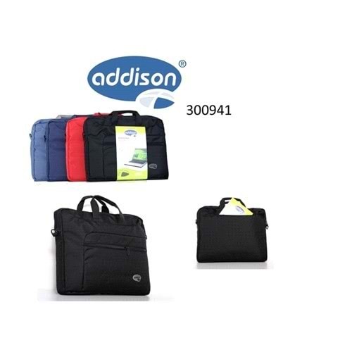 Addison 300941 17'' Siyah Bilgisayar Notebook Çantası