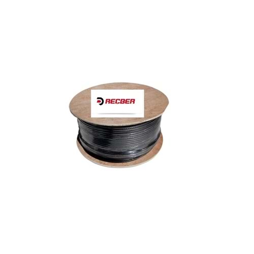 Reçber RG 6 U/6 Phy-Hf Class B Full Bakır Yangına Dayanıklı Anten Kablosu...100 Mt. Rg 6 U/6 Phy-Hf Cu/Cu Class B Halogen Free Anten Kablosu...Montaj İşçiliğini Kolaylaştıran Sağlam ve Esnek Yapılı Dijital Uyumlu 3D 4K Yayın Destekli Hffr Koaksiyel K