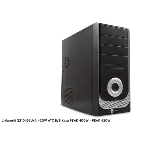 Linkworld 3210-56U/A (Real 250W) Peak-420W ATX B/S Kasa