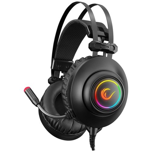 Rampage RM-K1 PULSAR Siyah Usb 7.1 Surround+Titreşim RGB Gaming Mikrofonlu Kulaklık