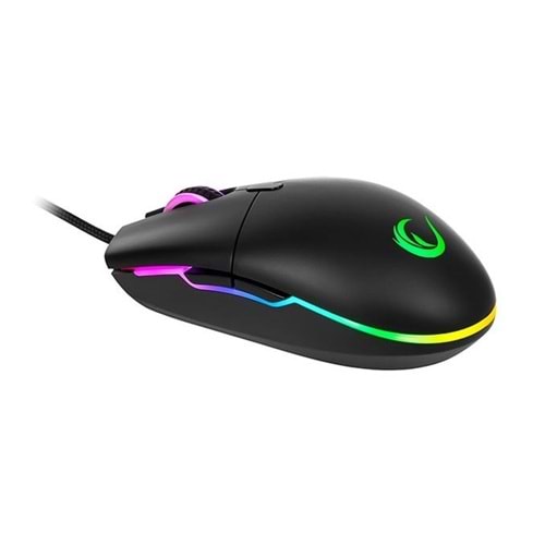 Rampage Smx-R63 Glory Usb Siyah RGB Işıklı 6400dpi Oyuncu Mouse