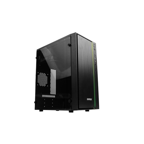 Everest ASTRAL RGB Led Şeritli Peak 250W Akrilik Yan Panel Gaming Oyuncu Kasas