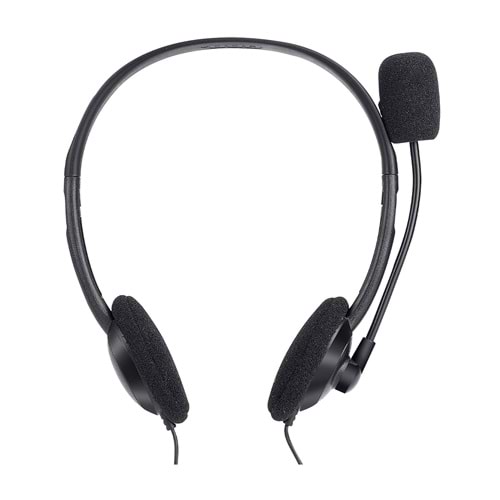 Snopy SN-T11 3,5mm Çağrı/Eğitim İçin Mikrofon Kontrollü Call Center Stereo Notebook-PC Kulaklık