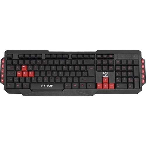 Hytech HKM-58 GAMY PLUS Klavye Kırmızı Tuşlu Q Gaming Oyuncu Klavyesi