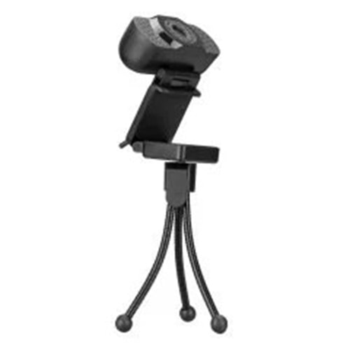 Everest SC-HD02 1080P Full HD Auto Focus Metal Tripod ve Hassas Dahili Mikrofonlu Usb Webcam Pc Kamera