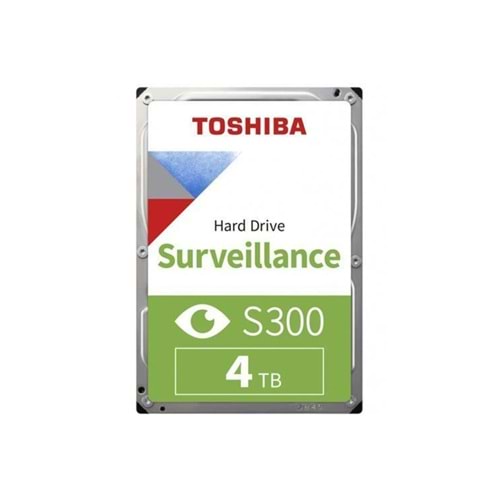 Toshiba 4 TB 5400RPM S300 SATA3 256MB HDWT840 7/24 Güvenlik Diski
