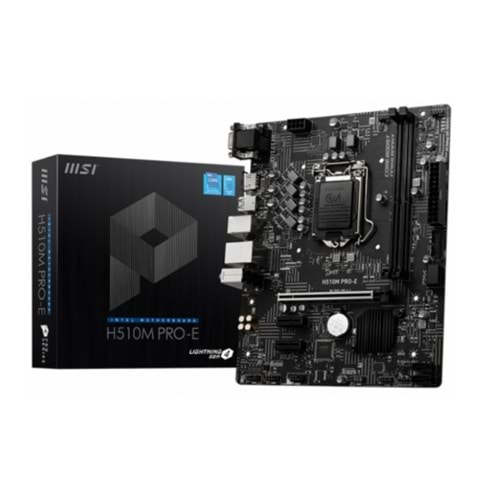 MSI H510M PRO-E DDR4 3200 (OC) mATX Soket 1200