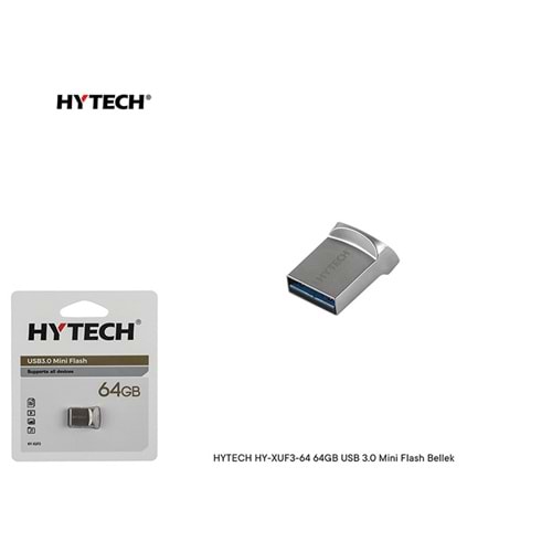 HYTECH HY-XUF3-64 64 GB USB 3.0 Mini Flash Bellek