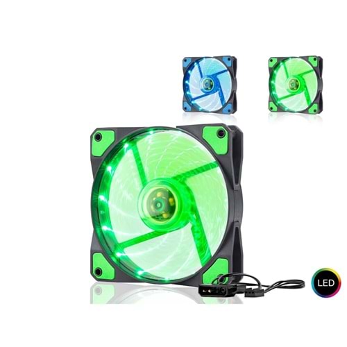 HADRON HN2540 KASA FANI LEDLİ PERFORMANS 12CM
