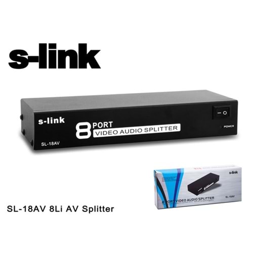 S-Link SL-18AV 8Li AV Splitter