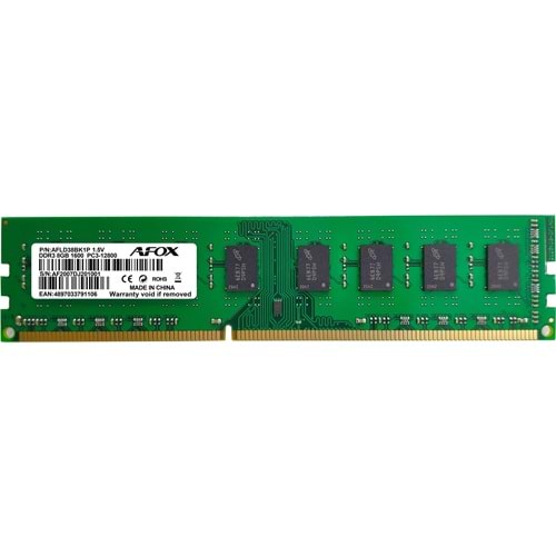 Afox DDR3 8GB 1600Mhz AFLD38BK1P Masaüstü Ram