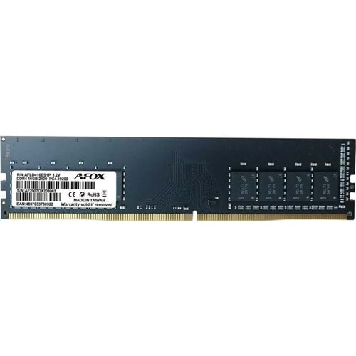 Afox DDR4 16GB 2400Mhz Afld416es1p Masaüstü Ram