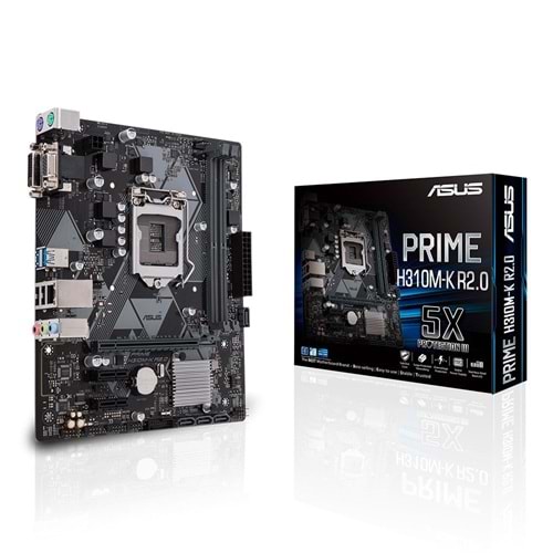 Asus PRIME H310M-K R2.0 DDR4 2666MHz S+V+GL 1151V2