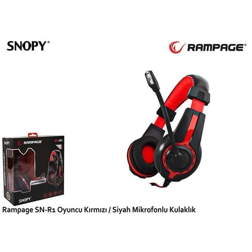 Rampage Sn-Rw2 Calibre Led Işıklı Oyuncu Mikrofonlu Kulaklık