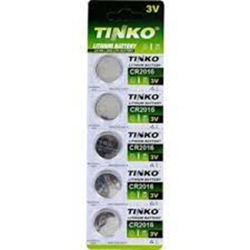 TİNKO CR2025 Lityum Pil 5'Li Bios Pili