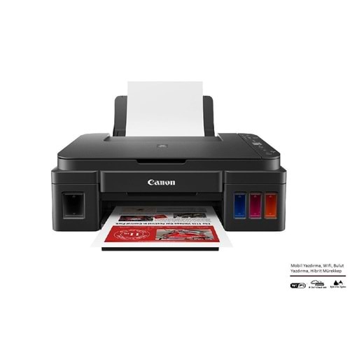 Canon PIXMA G3411 Tarayıcı Fotokopi Wifi Mürekkep Tanklı Yazıcı