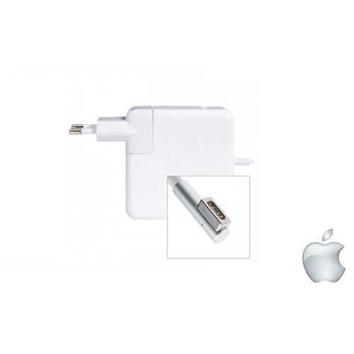 Compaxe CLAP-300 Apple Macbook Air İçin 45W MagSafe Güç Adaptörü...Yüksek Verimli 14.5V 3.1A 45W Old L Type Konnektörlü Taşıması Kolay Minimal Tasarım Apple Şarj Adaptörü