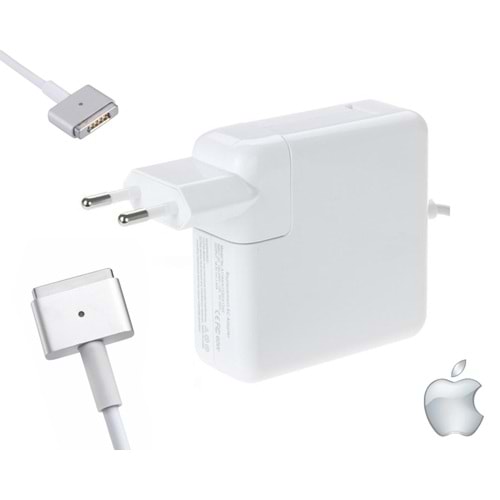Compaxe CLAP-303 Apple Macbook Pro 60W MagSafe Şarj Aleti...Yüksek Verimli 16.5V 3.65A 60W Old L Type Konnektörlü Kolay Taşınabilir Tasarım Apple Şarj Adaptörü