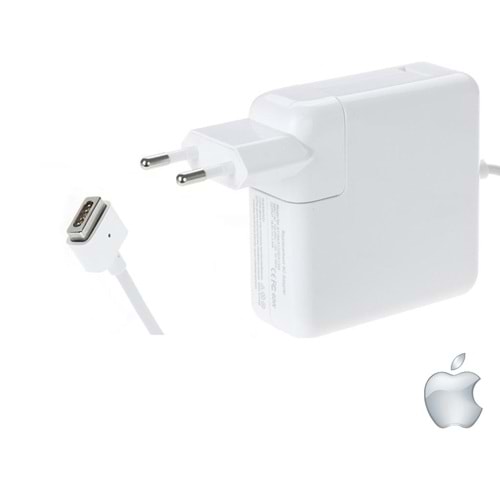 Compaxe CLAP-307 Apple Macbook ve Macbook Pro İçin 85W MagSafe Güç Adaptörü... Yüksek Verimli 18.5V 4.6A 85W Old T Type Konnektörlü Kolay Taşınabilir Tasarım Apple Şarj Adaptörü