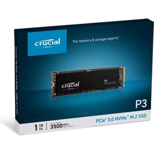 Crucial P3 1TB SSD m.2 NVMe PCIe CT1000P3SSD83500