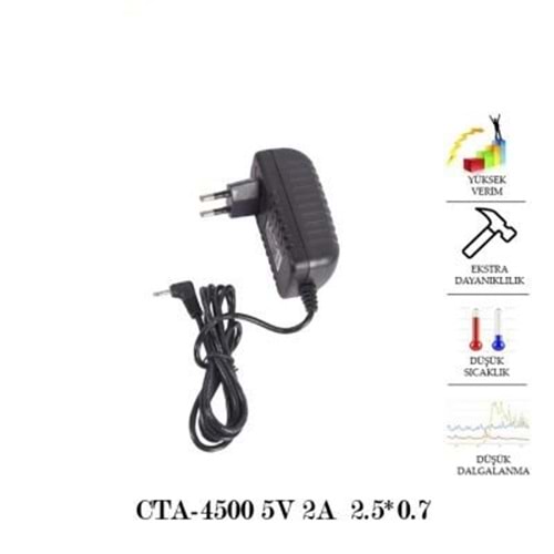 Compaxe CTA-4500 5V 2A Tablet PC Adaptörü