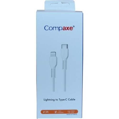 COMPAXE CTK-BLT TYPE C TO LIGHTNING 3 AMPER ( BÜYÜK KUTULU ) KABLO