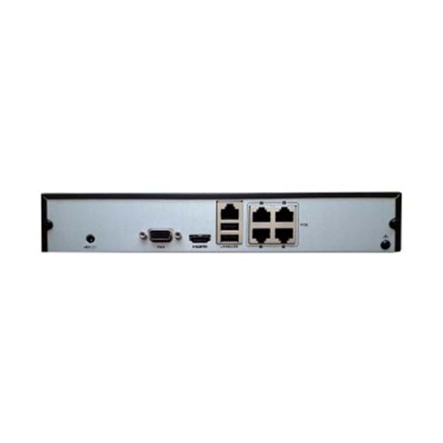 Hikvision DS-7104NI-Q1/4P/M 4 Kanal 4 Port POE NVR Kayıt Cihazı