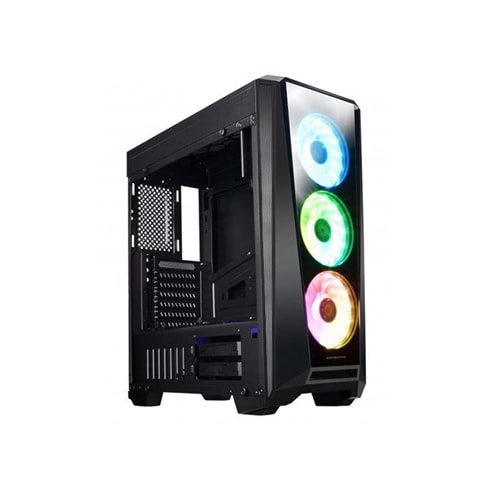 Xigmatek EN42739 MYSTIC 9 Tempered Glass 650W 80Plus 4*RGB Fan
