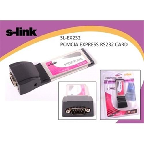 S-link SL-EX232 Pcmci to Express Rs-232 Kart