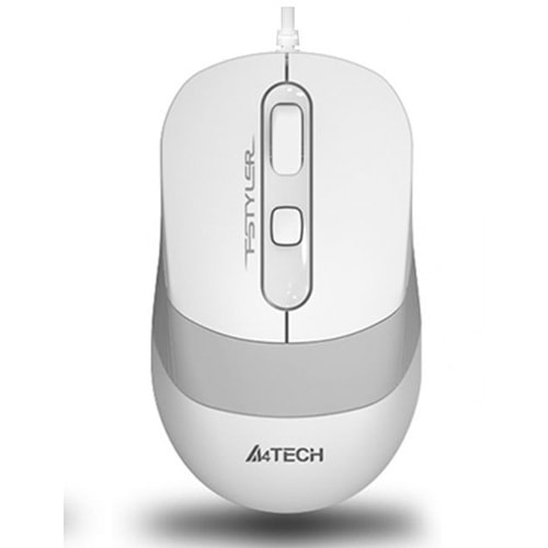 A4 TECH FM10-BEYAZ FM10 Kablolu USB Optik 1600DPI Beyaz Mouse