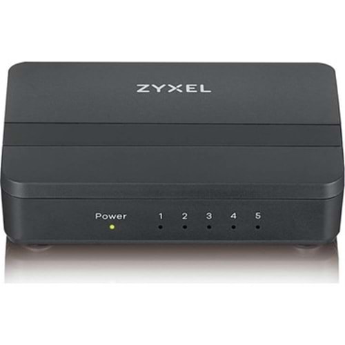 Zyxel GS105S v2 5-Port 10/100/1000Mbps Önceliklendirme Destekli Gigabit Switch