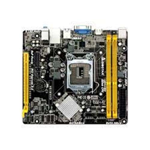 Biostar H81MHV3 DDR3 S+V+L 1150p (mATX) HDMI,VGA,4.Nesil i3,i5,i7 işlemci desteği