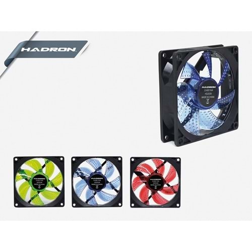 HADRON 9 Cm Performans Kasa Fanı - HD2539 Işıklı Kasa Fanı