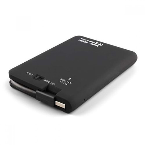 HD301 HD301 USB 3.0 ÖZEL TASARIM KABLOSU ÜSTÜNDE 2.5'' SATA HDD KUTUSU