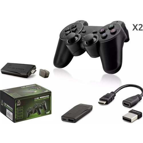 HADRON HD327 KABLOSUZ ÇİFT JOYSTICK RETRO GAME STICK