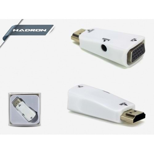 Hdmi to Vga Çevirici - Hadron HD4459 Hdmi to Vga Adaptör