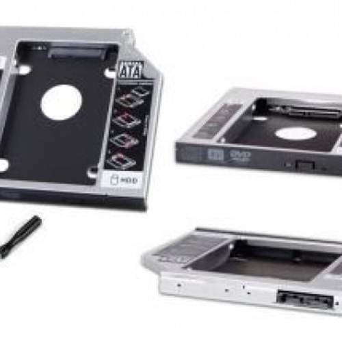 Hadron HD967/80 SATA to SATA 12.7mm Notebook Ekstra Hdd Yuvası HD967/80 HR967/100