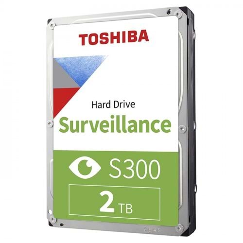 Toshiba 2TB 5400RPM S300 SATA3 128MB HDWT720UZSVA 7/24 Güvenlik Diski