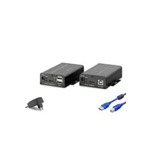 HADRON HDX1302 EXTENDER HDMI KVM 60MT