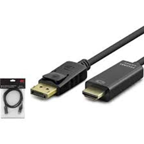 HADRON HDX7796 KABLO DISPLAY TO HDMI 1.8MT 4K 144HZ