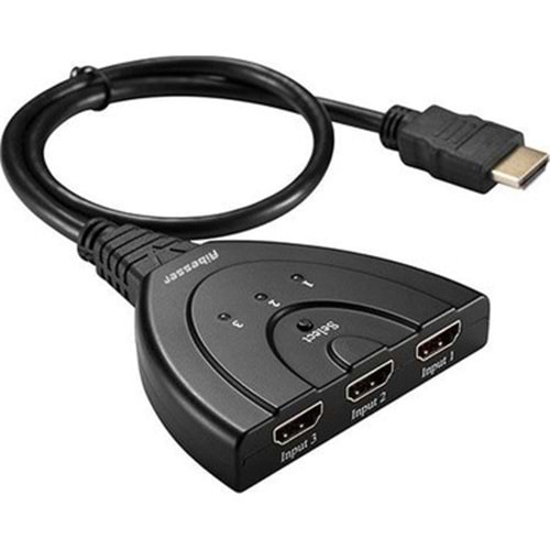 Hytech HY-HSW30 3 IN 1 HDMI Kablo